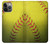 S3031 Yellow Softball Ball Case For iPhone 14 Pro Max