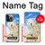 S3794 Arctic Polar Bear and Seal Paint Case For iPhone 14 Pro Max