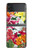 S3205 Retro Art Flowers Case For Samsung Galaxy Z Flip 4