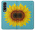 S3039 Vintage Sunflower Blue Case For Samsung Galaxy Z Fold 4