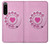 S2847 Pink Retro Rotary Phone Case For Sony Xperia 5 IV