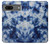 S3439 Fabric Indigo Tie Dye Case For Google Pixel 7