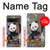 S3793 Cute Baby Panda Snow Painting Case For Google Pixel 7 Pro