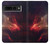 S3897 Red Nebula Space Case For Google Pixel 7 Pro