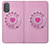 S2847 Pink Retro Rotary Phone Case For Motorola Moto G Power 2022, G Play 2023