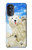 S3794 Arctic Polar Bear and Seal Paint Case For Motorola Moto G52, G82 5G