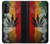 S3890 Reggae Rasta Flag Smoke Case For Motorola Moto G52, G82 5G