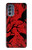 S3325 Crow Black Blood Tree Case For Motorola Moto G62 5G