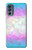 S3747 Trans Flag Polygon Case For Motorola Moto G62 5G