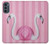 S3805 Flamingo Pink Pastel Case For Motorola Moto G62 5G