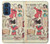 S3820 Vintage Cowgirl Fashion Paper Doll Case For Motorola Edge 30