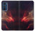 S3897 Red Nebula Space Case For Motorola Edge 30