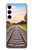 S3866 Railway Straight Train Track Case For Samsung Galaxy S23