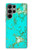 S2377 Turquoise Gemstone Texture Graphic Printed Case For Samsung Galaxy S23 Ultra