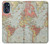 S3418 Vintage World Map Case For Motorola Moto G 5G (2023)