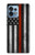 S3472 Firefighter Thin Red Line Flag Case For Motorola Edge+ (2023), X40, X40 Pro, Edge 40 Pro
