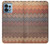 S3752 Zigzag Fabric Pattern Graphic Printed Case For Motorola Edge+ (2023), X40, X40 Pro, Edge 40 Pro