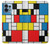 S3814 Piet Mondrian Line Art Composition Case For Motorola Edge+ (2023), X40, X40 Pro, Edge 40 Pro