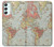 S3418 Vintage World Map Case For Samsung Galaxy A34 5G