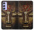 S3874 Buddha Face Ohm Symbol Case For Samsung Galaxy A54 5G