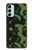 S2877 Green Snake Skin Graphic Printed Case For Samsung Galaxy M14