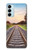 S3866 Railway Straight Train Track Case For Samsung Galaxy M14