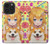 S3918 Baby Corgi Dog Corgi Girl Candy Case For iPhone 14 Pro
