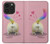 S3923 Cat Bottom Rainbow Tail Case For iPhone 14 Pro