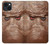S3940 Leather Mad Face Graphic Paint Case For iPhone 14 Plus