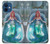 S3911 Cute Little Mermaid Aqua Spa Case For iPhone 12 mini