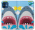 S3947 Shark Helicopter Cartoon Case For iPhone 12 mini