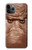 S3940 Leather Mad Face Graphic Paint Case For iPhone 11 Pro