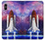 S3913 Colorful Nebula Space Shuttle Case For iPhone X, iPhone XS