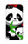 S3929 Cute Panda Eating Bamboo Case For iPhone 5 5S SE