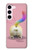 S3923 Cat Bottom Rainbow Tail Case For Samsung Galaxy S23