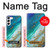 S3920 Abstract Ocean Blue Color Mixed Emerald Case For Samsung Galaxy S23 Plus