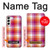 S3941 LGBT Lesbian Pride Flag Plaid Case For Samsung Galaxy S23 Plus