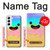 S3939 Ice Cream Cute Smile Case For Samsung Galaxy S22