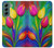 S3926 Colorful Tulip Oil Painting Case For Samsung Galaxy S22 Plus