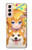 S3918 Baby Corgi Dog Corgi Girl Candy Case For Samsung Galaxy S21 5G