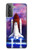 S3913 Colorful Nebula Space Shuttle Case For Samsung Galaxy S21 Plus 5G, Galaxy S21+ 5G