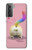 S3923 Cat Bottom Rainbow Tail Case For Samsung Galaxy S21 Plus 5G, Galaxy S21+ 5G