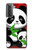 S3929 Cute Panda Eating Bamboo Case For Samsung Galaxy S21 Plus 5G, Galaxy S21+ 5G