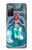 S3911 Cute Little Mermaid Aqua Spa Case For Samsung Galaxy S20 FE