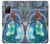 S3912 Cute Little Mermaid Aqua Spa Case For Samsung Galaxy S20 FE