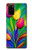 S3926 Colorful Tulip Oil Painting Case For Samsung Galaxy S20 Plus, Galaxy S20+