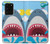 S3947 Shark Helicopter Cartoon Case For Samsung Galaxy S20 Ultra
