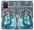 S3911 Cute Little Mermaid Aqua Spa Case For Samsung Galaxy S10 Lite