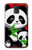 S3929 Cute Panda Eating Bamboo Case For Samsung Galaxy S5