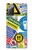 S3960 Safety Signs Sticker Collage Case For Samsung Galaxy Note 20